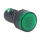 Индикатор AD16-22DS (LED зеленый, 12V AC/DC)