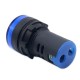 Индикатор AD16-22DS (LED синий, 12V AC/DC)