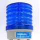 Индикатор свето-звуковой стробоскопический (LED синий, 12V DC)