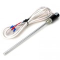 Platinum resistance thermometer Pt100 (sensor, aluminium)