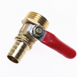 Кран шаровой (Male 1/4" x 6 mm)