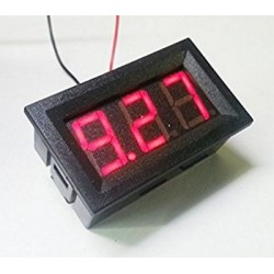 Вольтметр (на панель - красный) DC 4.5-30V
