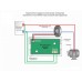 Амперметр-вольтметр цифровой переменного тока YB4835VA (LED, AC130-500V 0-50A)